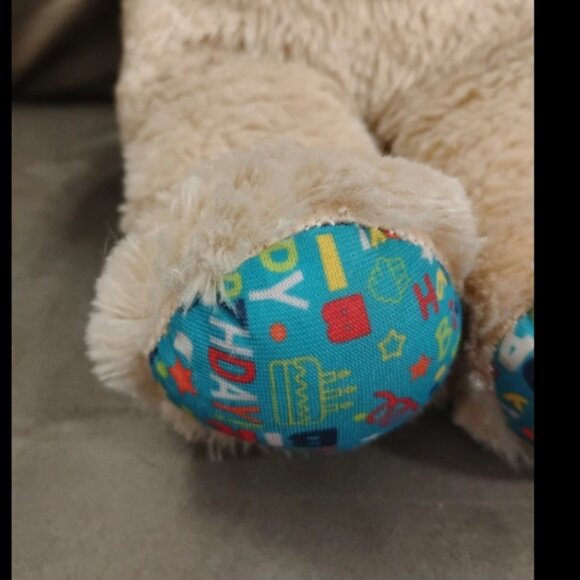 Build a Bear Happy Birthday Plush Tan Bear Blue Confetti Plush Stuffed Animal - Picture 6 of 11